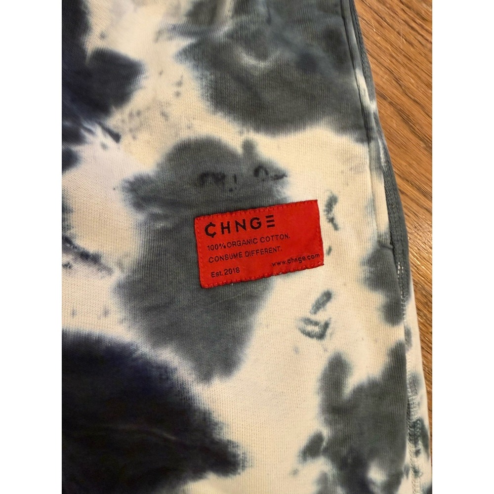 Chnge Unisex Cookies and Cream Sweatpants Organic Cotton Size Large Black - Picture 7 of 10